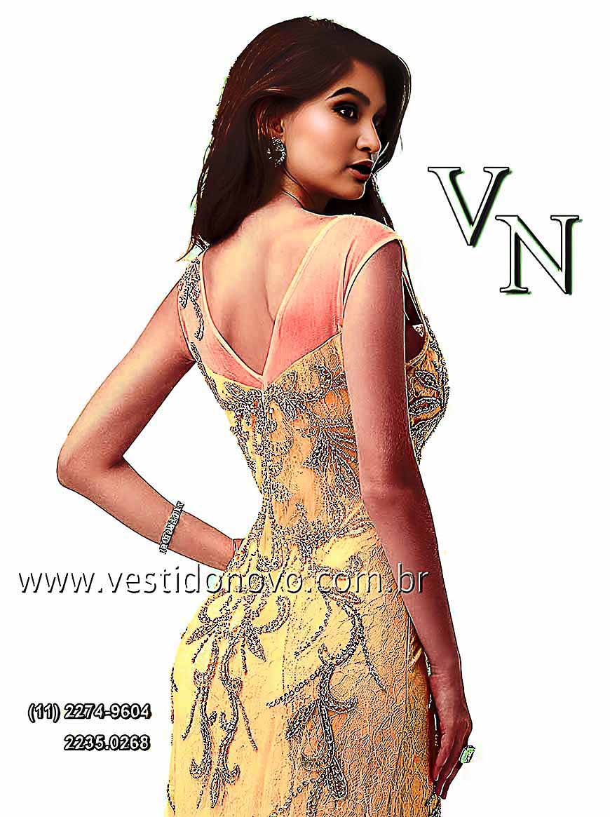 Vestido  de festa, Plus size me da noiva, nude com dourado,  renda segunda pele, muito brilho, So Paulo