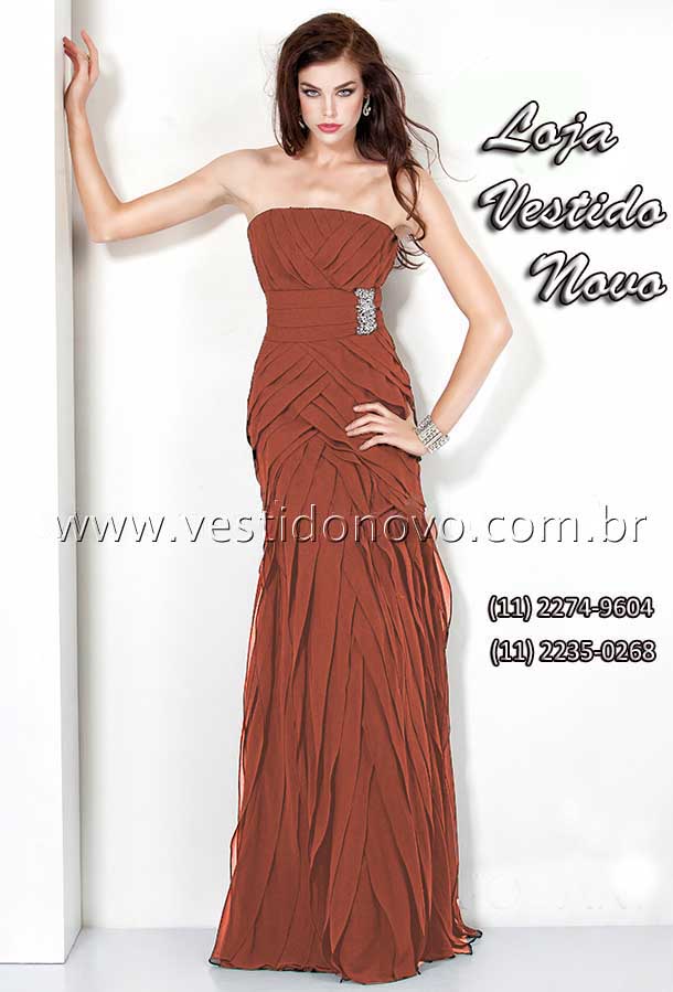 Vestido coral plus size, mae de noiva, formatura, festa longo, loja zona sul São Paulo - sp numeração grande